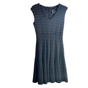 Anthropologie Taylor gray black whimsigoth gothic dark academia mini dress 2